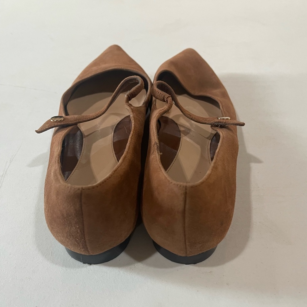 Chic Brown Suede Flats for Women - Picture 3 of 10